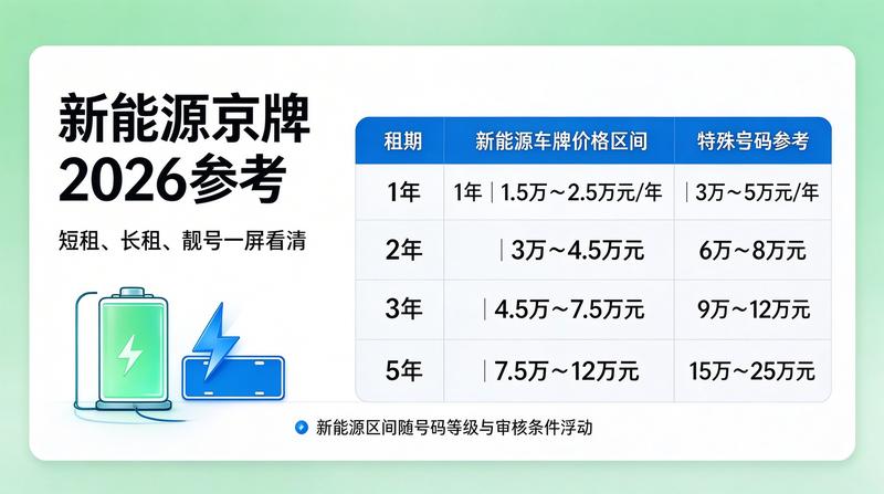 2026年北京车牌指标政策趋势分析